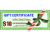 Gift Certificate $ 10.00