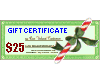 Gift Certificate $ 25.00