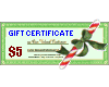 Gift Certificate $ 5.00 - Click Image to Close